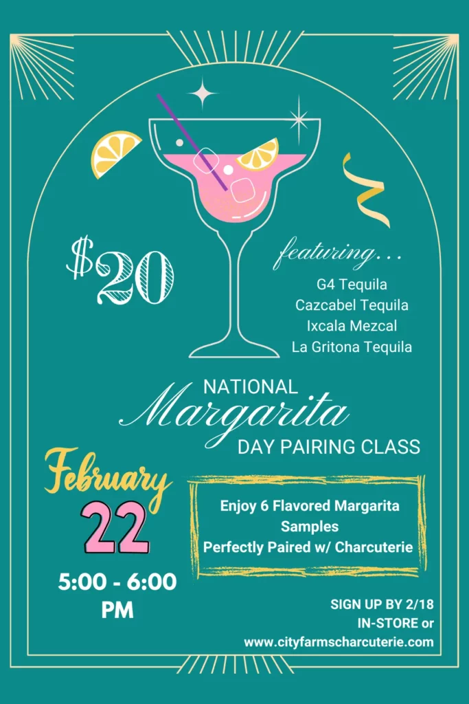 margarita pairing class