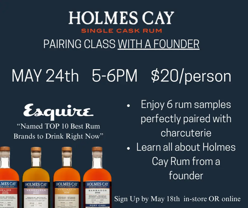 holmes cay pairing 1