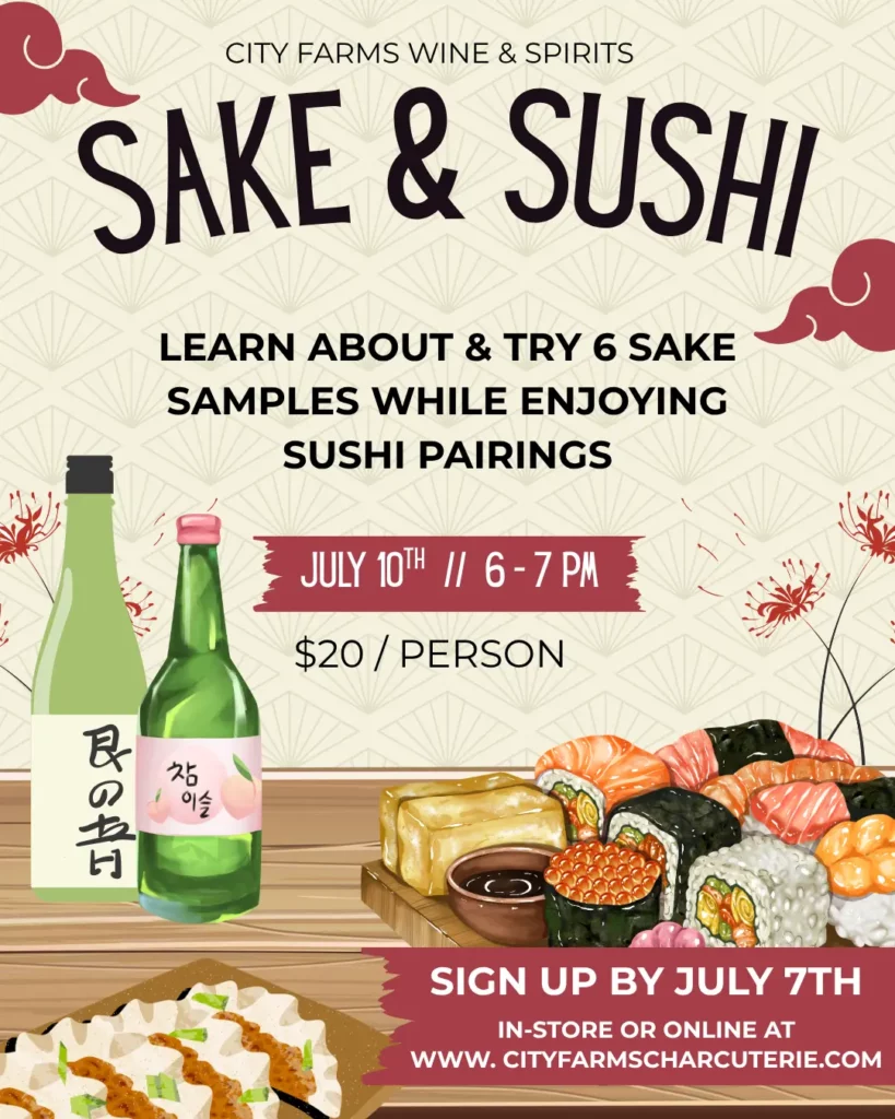 sake sushi city farms