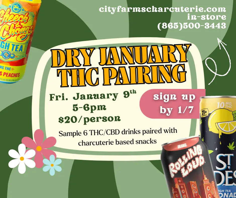 dry january thc pairing